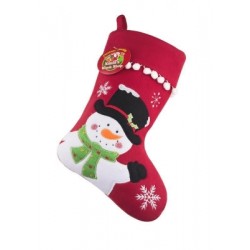  Christmas Stocking- Red Snowman