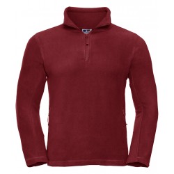 Adults 1/4 zip fleece (Russell)