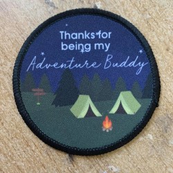 Printed 8cm Adventure Buddy Badge