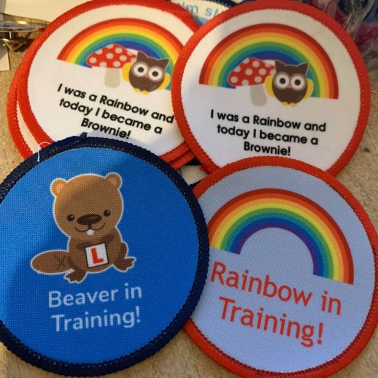 Printed 8cm Rainbow In Training 