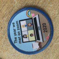 Printed 8cm  Zoom Laptop, blue I can be customised.  