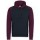 Burgundy/Oxford Navy 