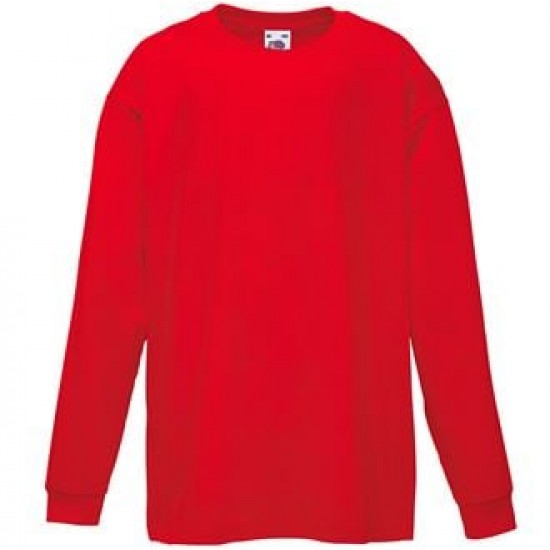 Child's long sleeved tshirt (Fruit of the Loom)