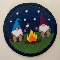 Printed 8cm Night time campfire Gnomes