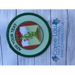 Printed 8cm  Jack and the Beanstalk Panto badge-Customise