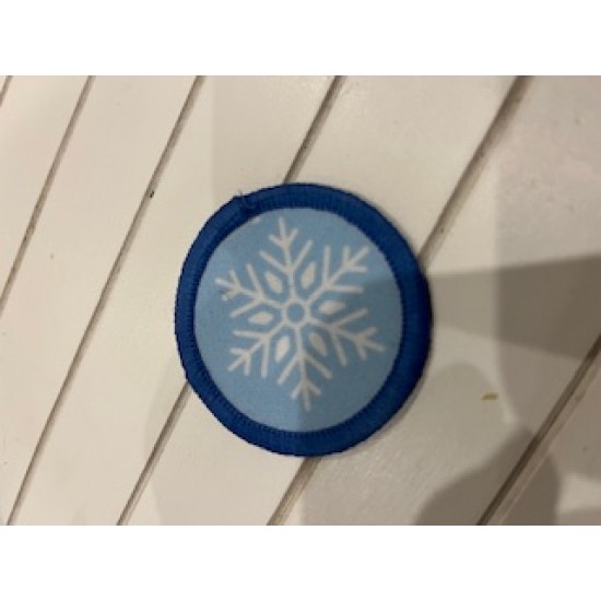 Printed 5cm snowflake
