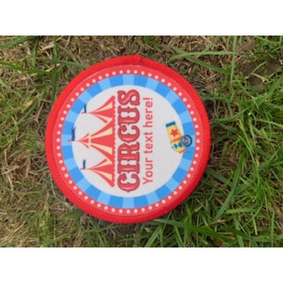 Printed 8cm Circus badge