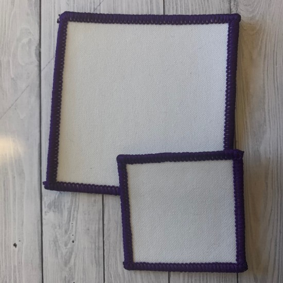 Blank Square Badges