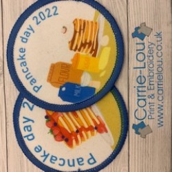 Printed 8cm Pancake day