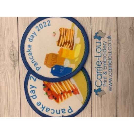 Printed 8cm Pancake day
