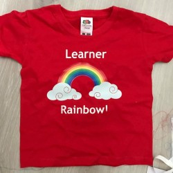 Learner Rainbow Tshirt