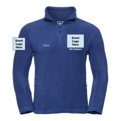 5th Islington Adults 1/4 zip fleece (Russell)