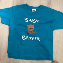 Baby Beaver Tshirt (Baby & Toddler)