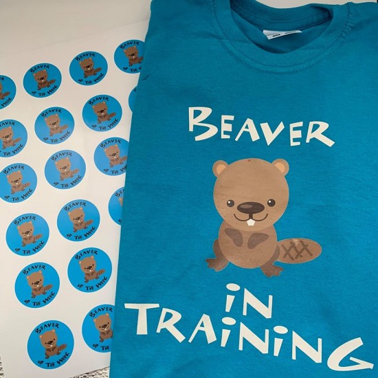 Beaver in Training  Tshirt (Baby & Toddler)