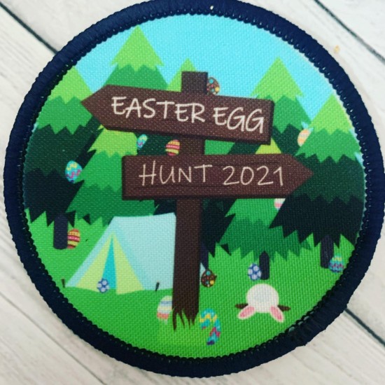 Printed 8cm Easter Egg Hunt 