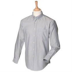 Adult Long Sleeved Oxford Shirt