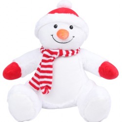 Mumble Snowman-My tummy comes embroidered with your message!