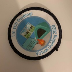 Printed Circular I'm still Guiding Badge